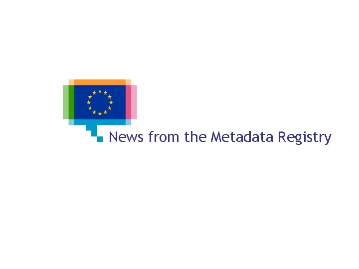 News from the Metadata Registry 