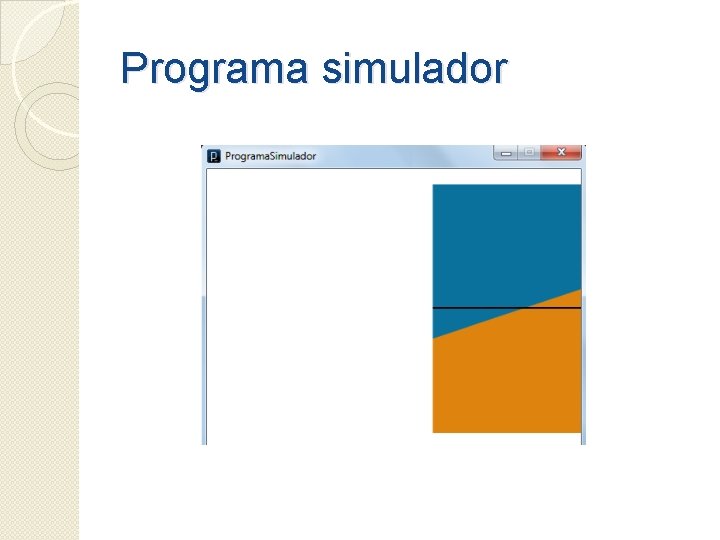 Programa simulador 