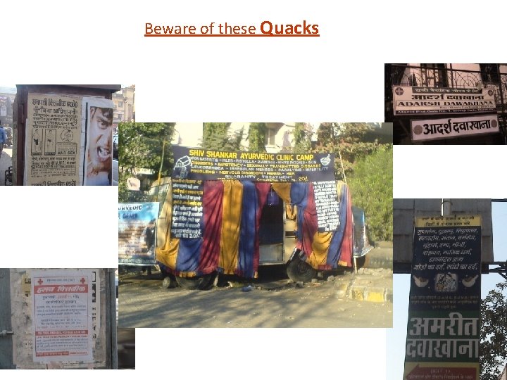 Beware of these Quacks 