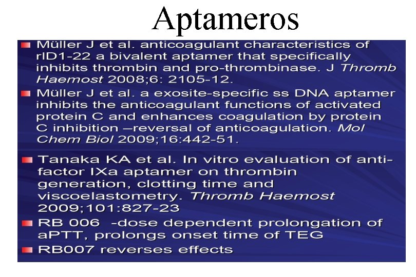 Aptameros 