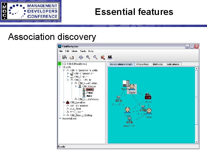 Essential features Association discovery 