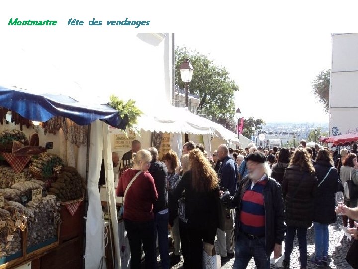 Montmartre fête des vendanges 