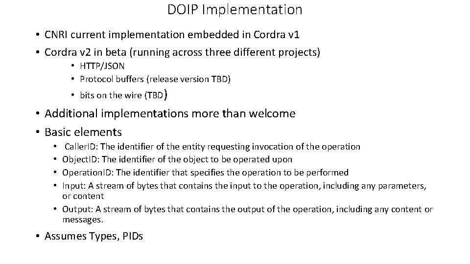 Digital Object Interface Protocol DOIP 19 Mar 2018