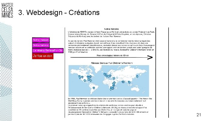 3. Webdesign - Créations 21 