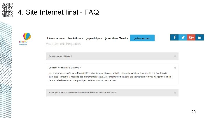 4. Site Internet final - FAQ 29 
