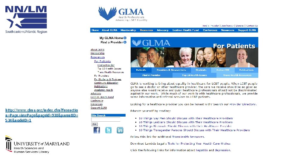 GLMA http: //www. glma. org/index. cfm? fuseactio n=Page. view. Page&page. Id=938&parent. ID= 534&node. ID=1