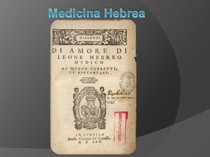 Medicina Hebrea 