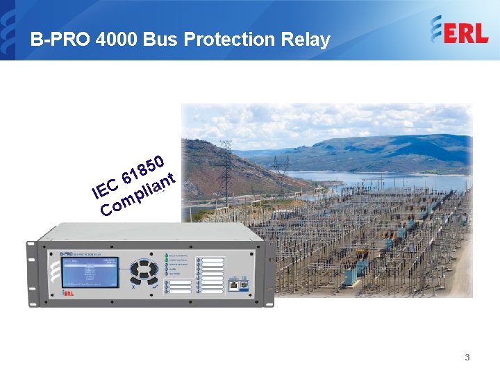 B-PRO 4000 Bus Protection Relay 50 8 1 nt 6 IEC plia m Co