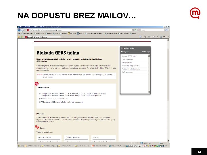 NA DOPUSTU BREZ MAILOV… 34 