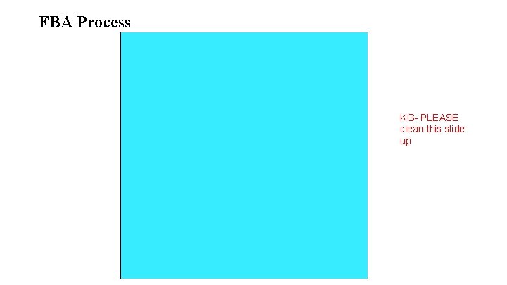FBA Process KG- PLEASE clean this slide up 