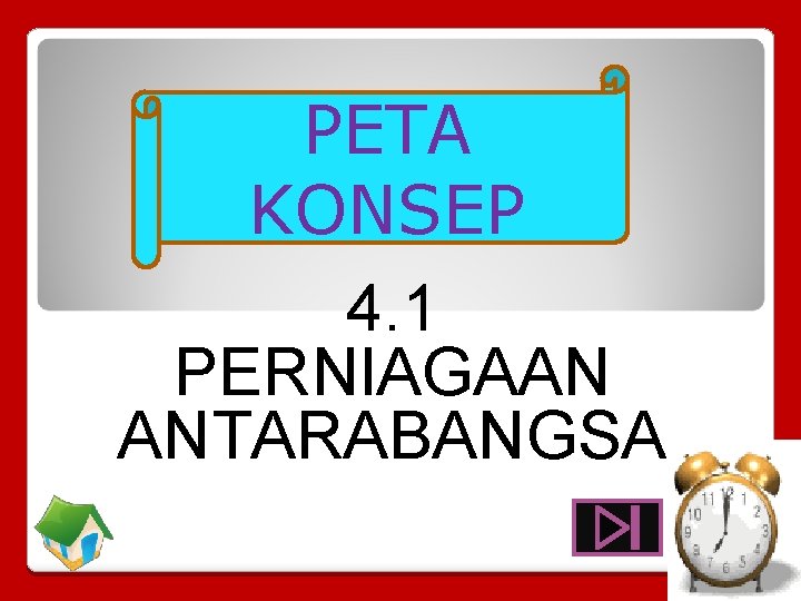 PETA KONSEP 4. 1 PERNIAGAAN ANTARABANGSA 