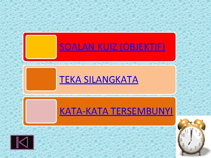 SOALAN KUIZ (OBJEKTIF) TEKA SILANGKATA-KATA TERSEMBUNYI 