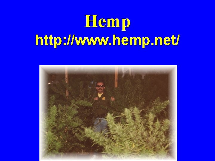 Hemp http: //www. hemp. net/ 