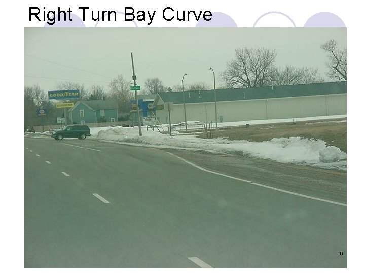 Right Turn Bay Curve 66 