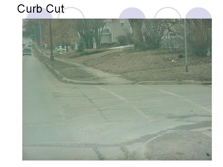 Curb Cut 70 