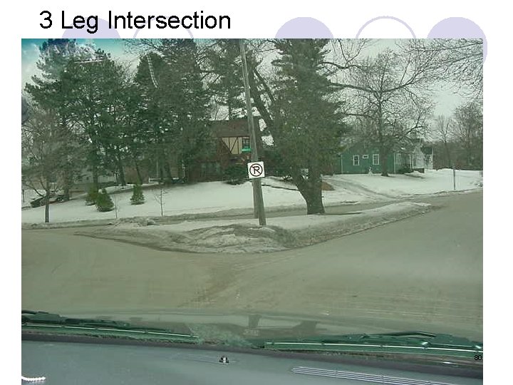 3 Leg Intersection 80 