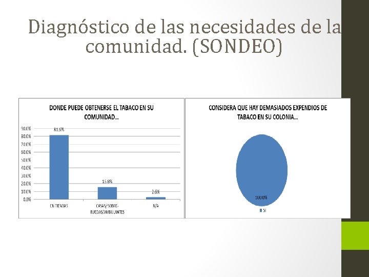 Diagnóstico de las necesidades de la comunidad. (SONDEO) 