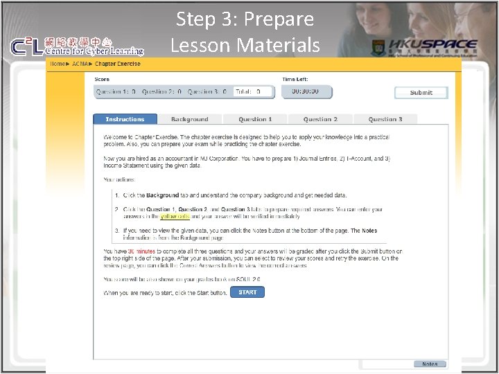 Step 3: Prepare Lesson Materials 