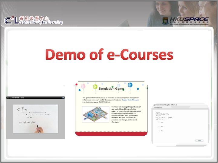 Demo of e-Courses 
