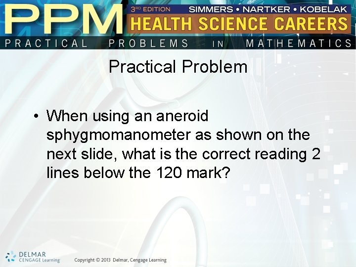 Unit 31 Sphygmomanometer Gauges Basic Principles of Reading