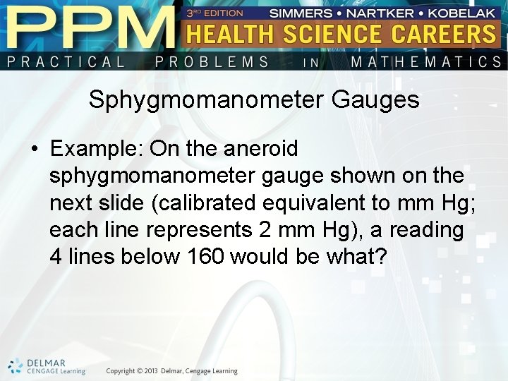 Unit 31 Sphygmomanometer Gauges Basic Principles of Reading