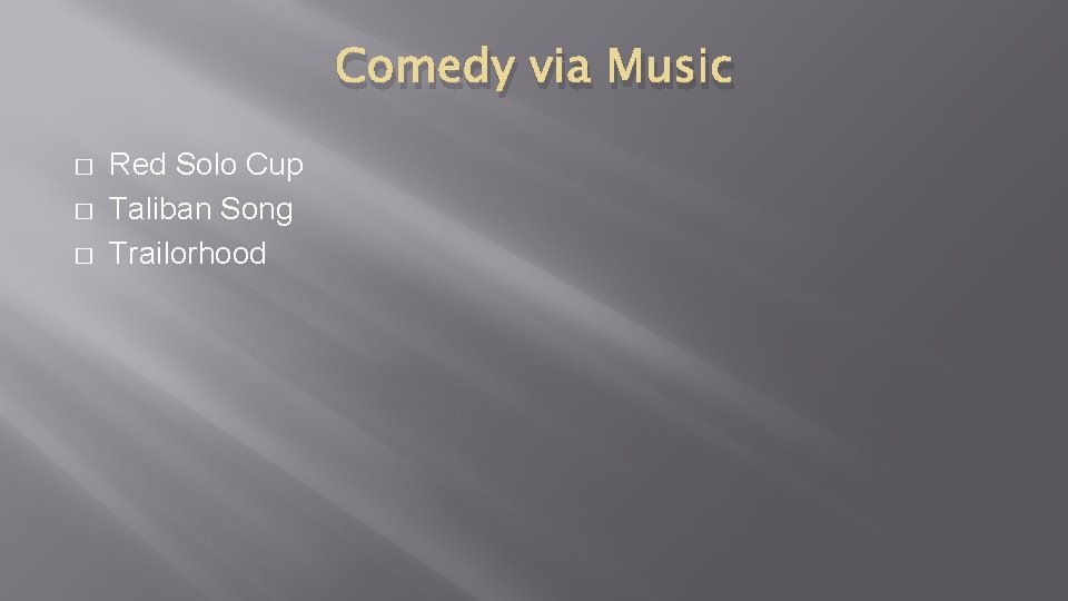 Comedy via Music � � � Red Solo Cup Taliban Song Trailorhood 