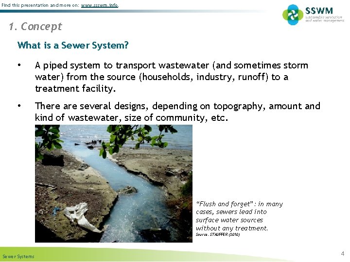 Find this presentation and more on: www. ssswm. info. 1. Concept What is a