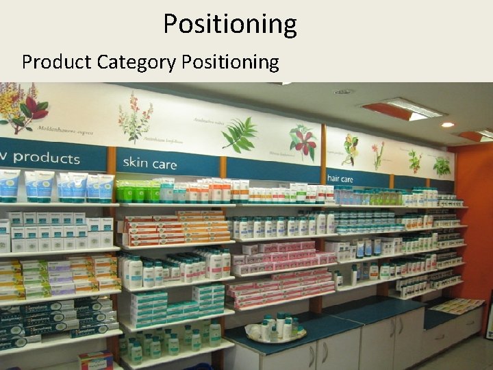 Positioning Product Category Positioning 