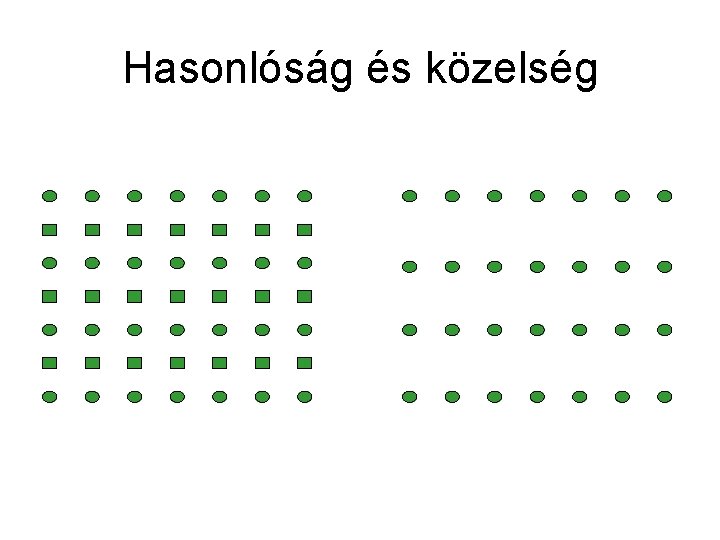 Hasonlóság és közelség 