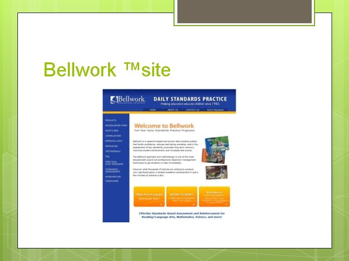 Bellwork ™site Bellwork ™site