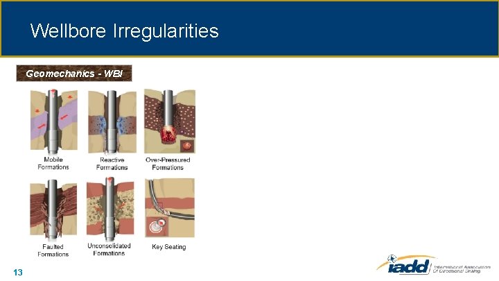 Wellbore Irregularities Geomechanics - WBI 13 