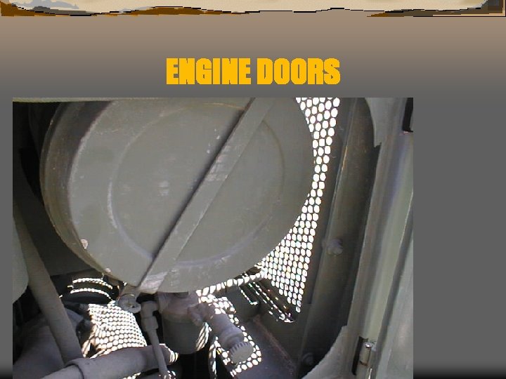 ENGINE DOORS. 