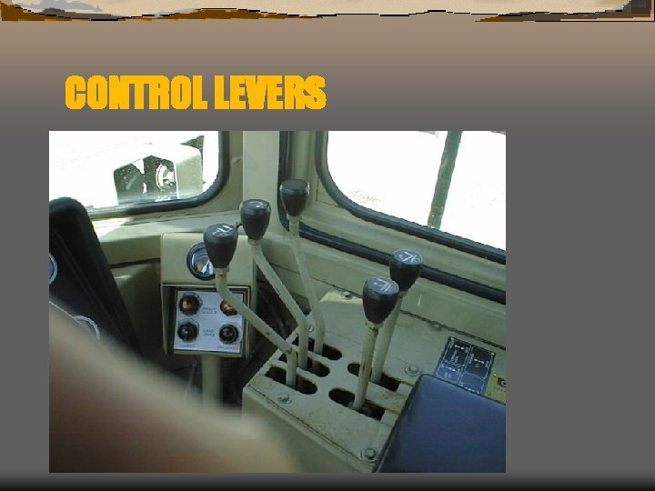 CONTROL LEVERS 