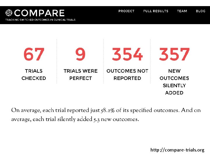 http: //compare-trials. org 