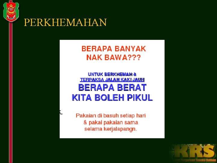 PERKHEMAHAN 19 