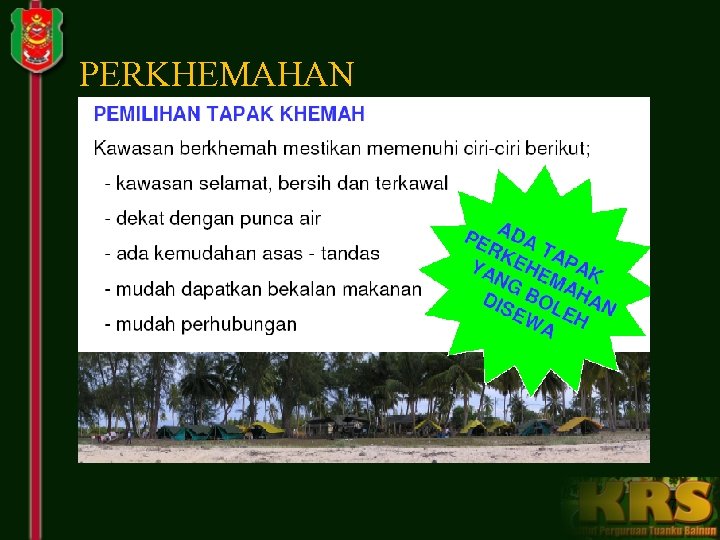 PERKHEMAHAN 7 