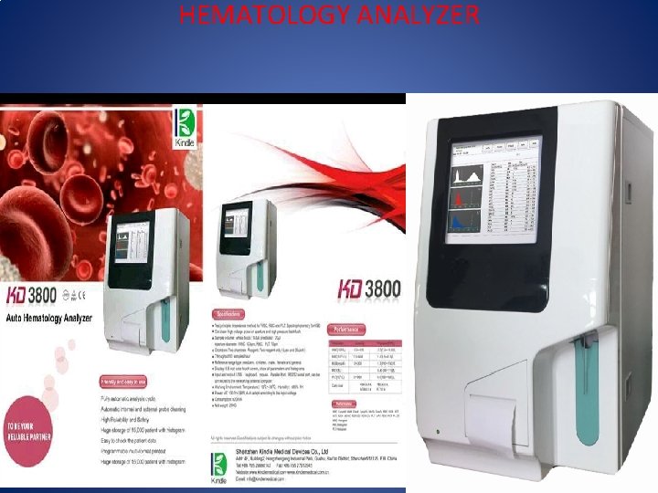 HEMATOLOGY ANALYZER 