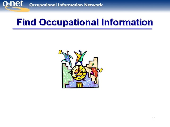 Find Occupational Information 11 