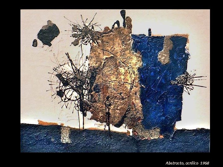  Abstracto, acrílico 1968 