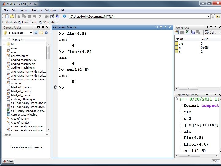 MATLAB for Engineers 3 E, by Holly Moore. © 2011 Pearson Education, Inc. , MATLAB for Engineers 3 E, by Holly Moore. © 2011 Pearson Education, Inc. ,