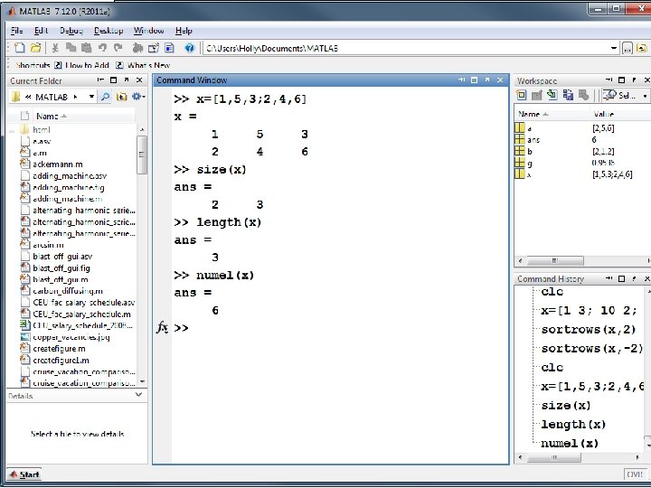 MATLAB for Engineers 3 E, by Holly Moore. © 2011 Pearson Education, Inc. ,