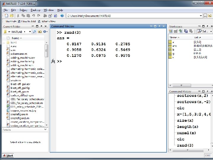 MATLAB for Engineers 3 E, by Holly Moore. © 2011 Pearson Education, Inc. ,