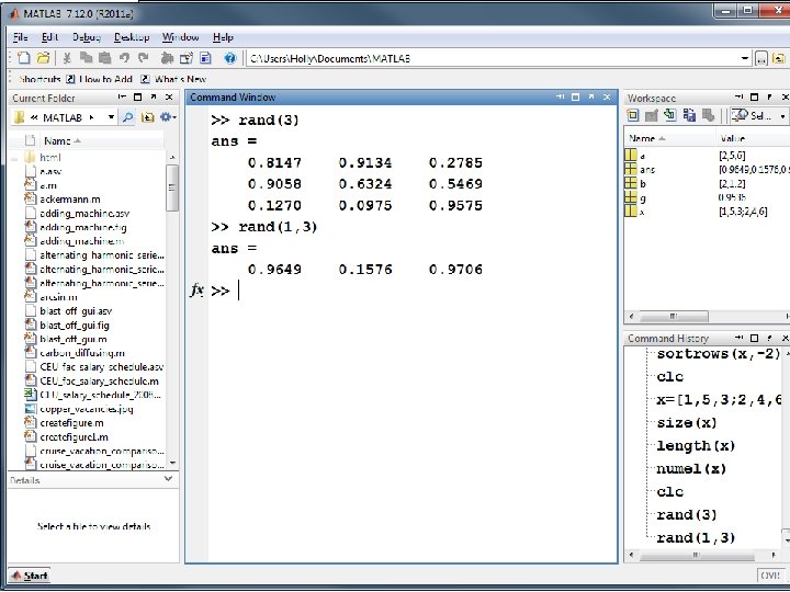 MATLAB for Engineers 3 E, by Holly Moore. © 2011 Pearson Education, Inc. ,