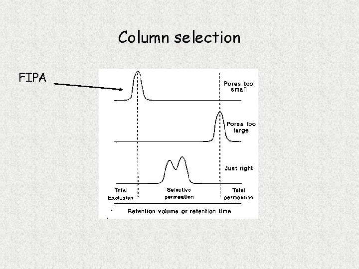 Column selection FIPA 