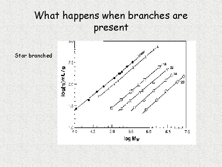 What happens when branches are present Star branched 