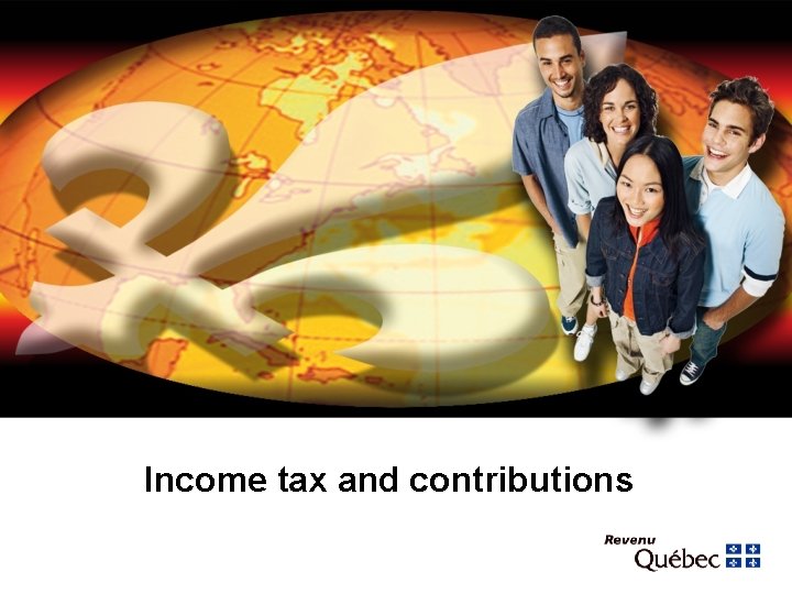 Income tax and contributions 