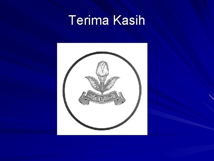 Terima Kasih 