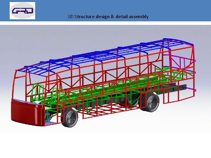 3 D Structure design & detail assembly 