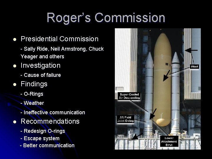 Roger’s Commission l Presidential Commission - Sally Ride, Neil Armstrong, Chuck Yeager and others