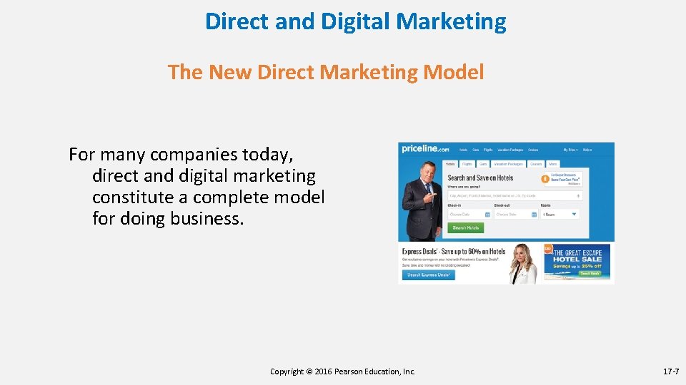 Direct and Digital Marketing The New Direct Marketing Model For many companies today, direct Direct and Digital Marketing The New Direct Marketing Model For many companies today, direct